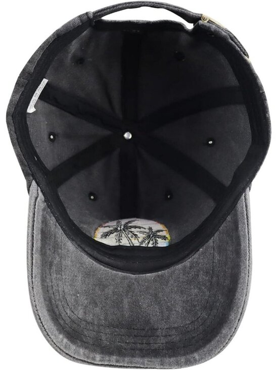 Women Funny Vintage Adjustable Cotton Embroidered Summer Vacation Sun Beach Hat main image 6